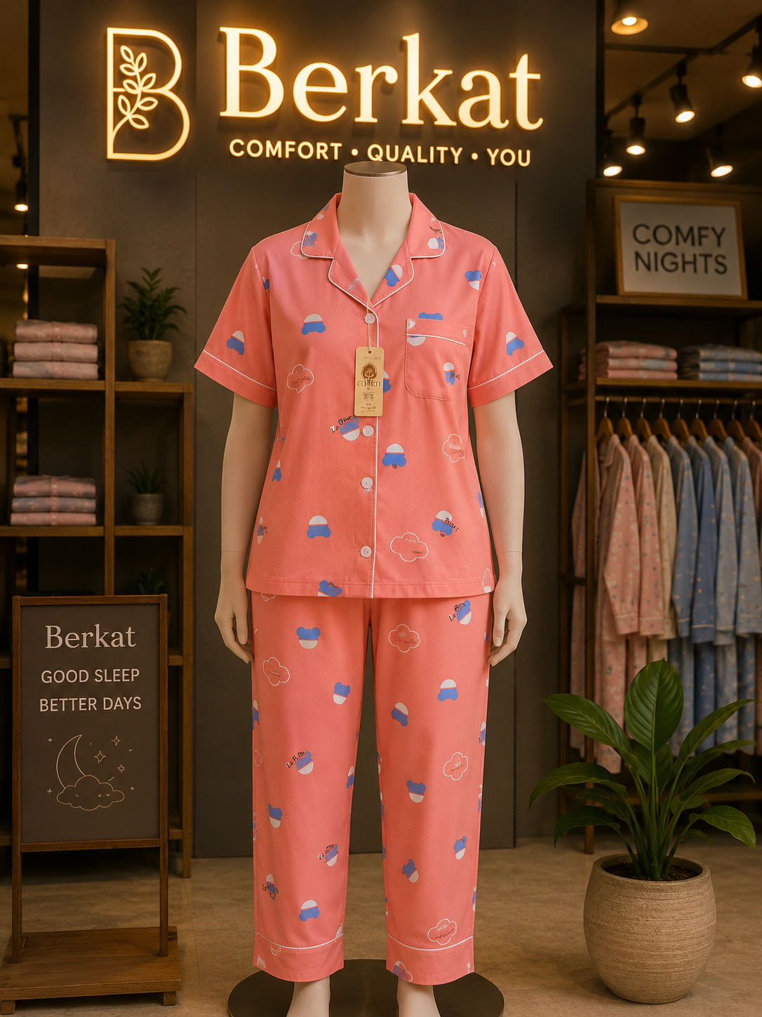 Imported Korean Night Suit