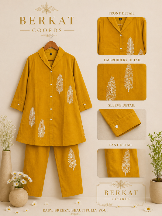 Premium Cotton Co-ord Set