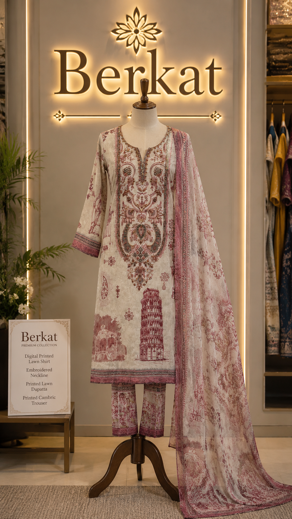 Pakistani Printed Suit