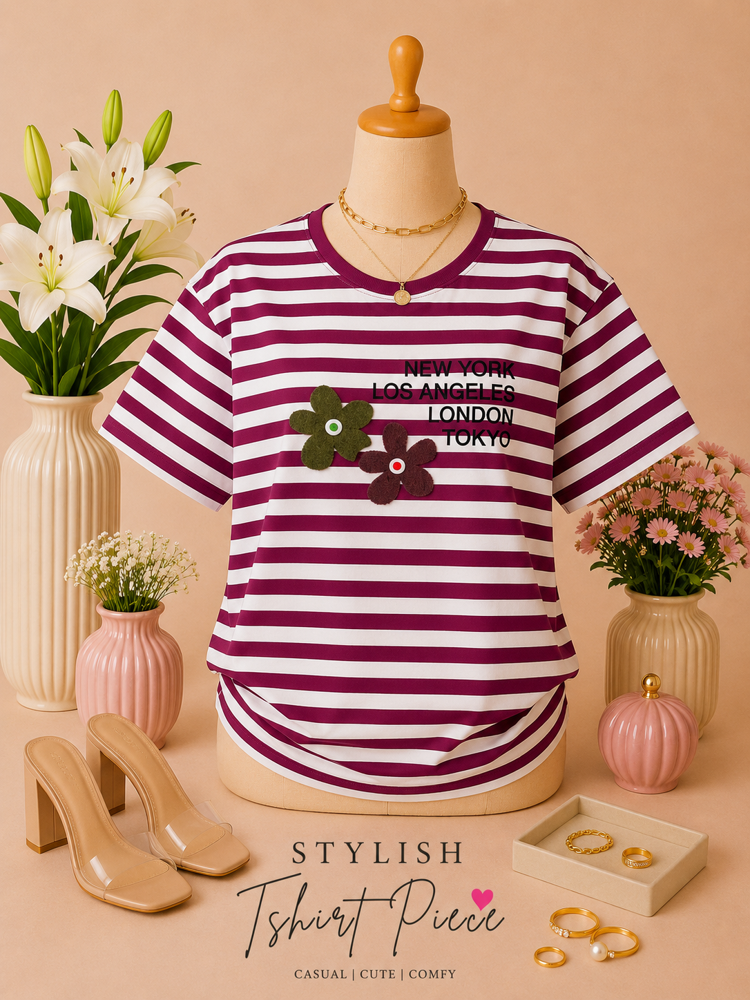 Beautiful Stripe T-shirt