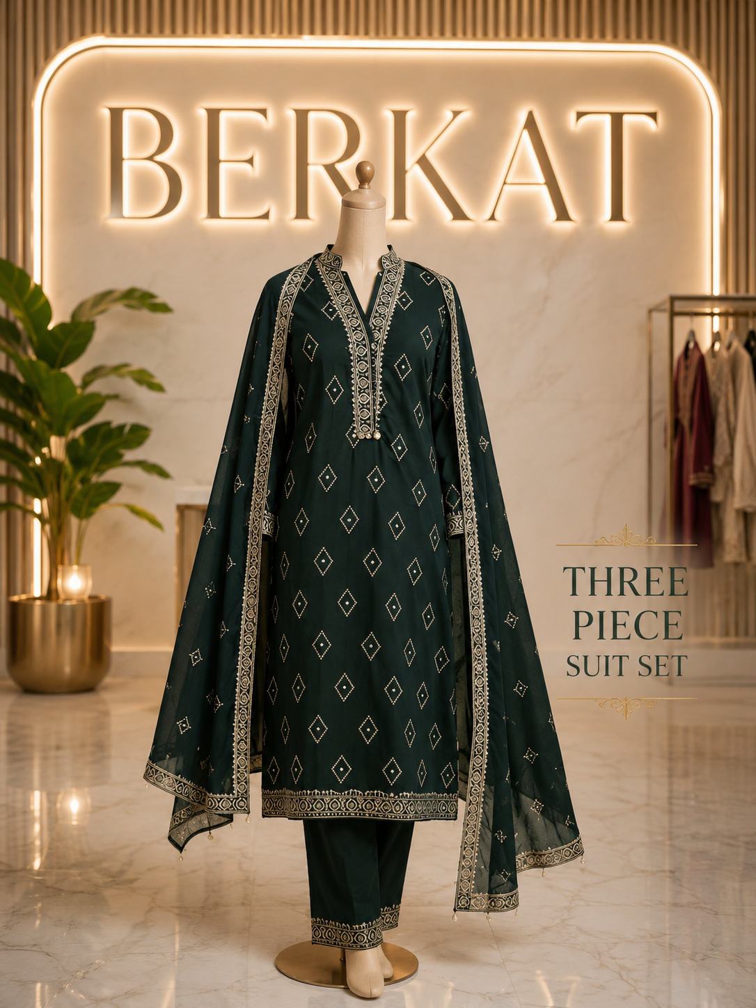 Rayon Printed Suit Set