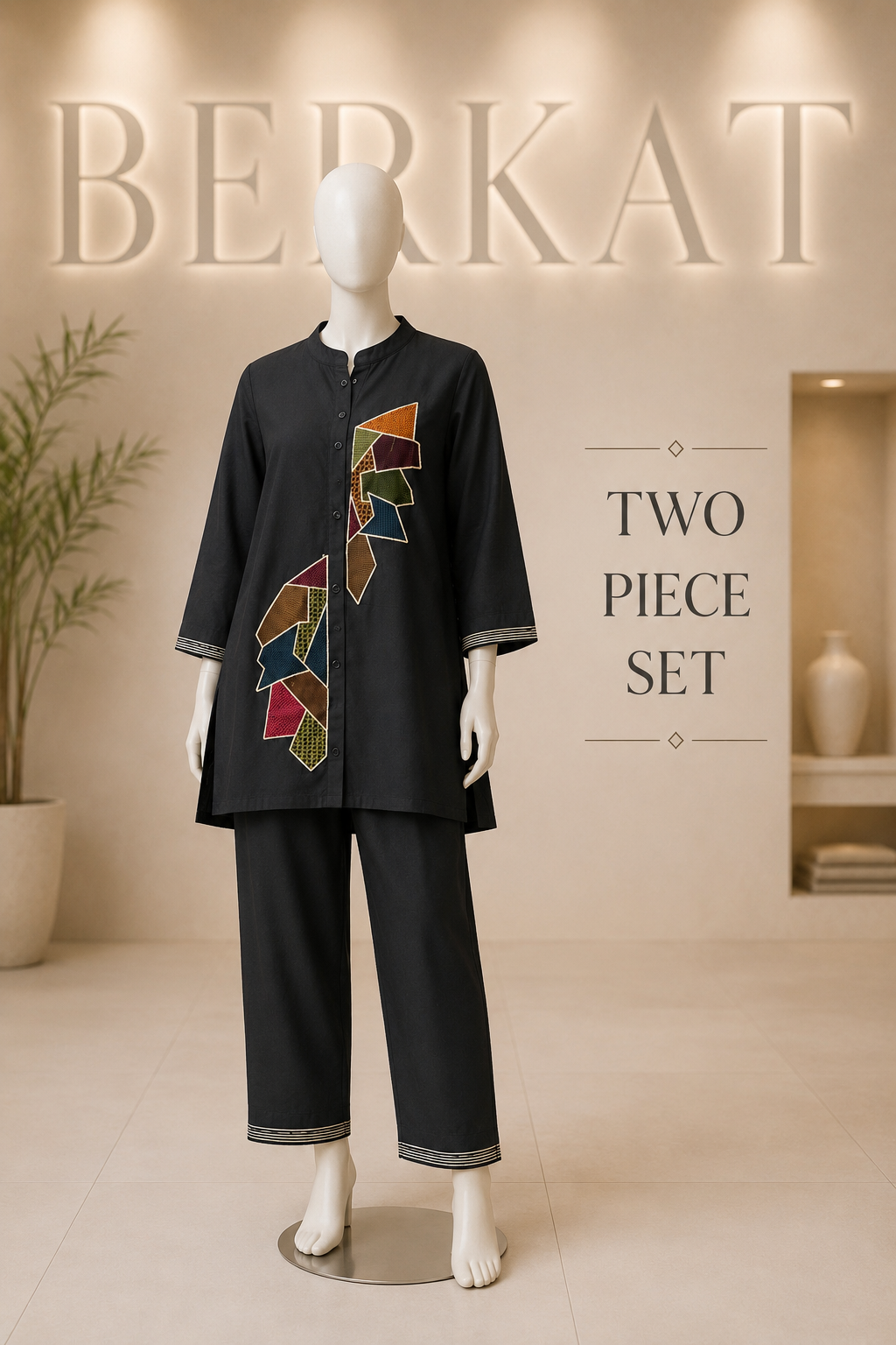 Black Co-ord Set