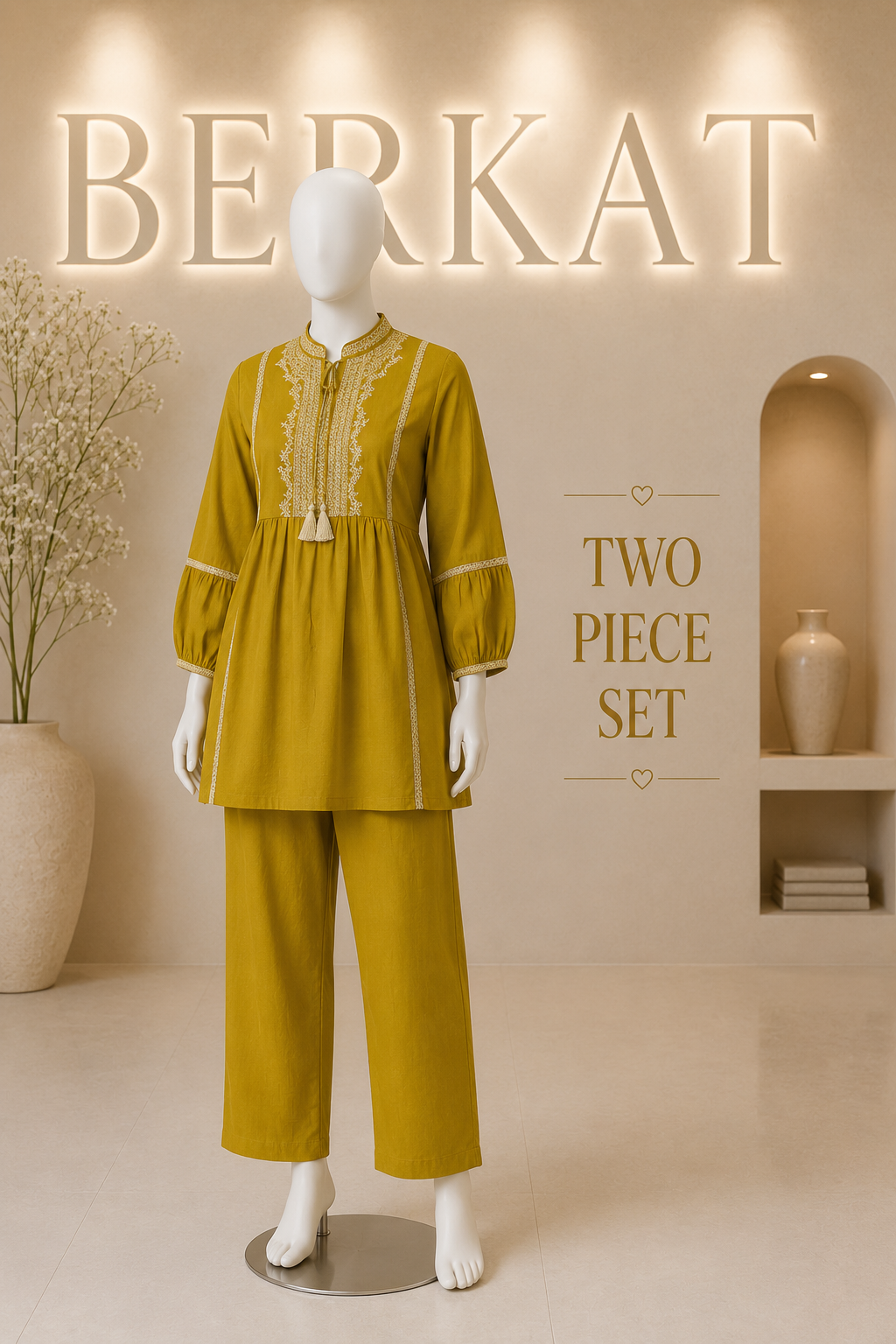 Peplum Co-ord Set
