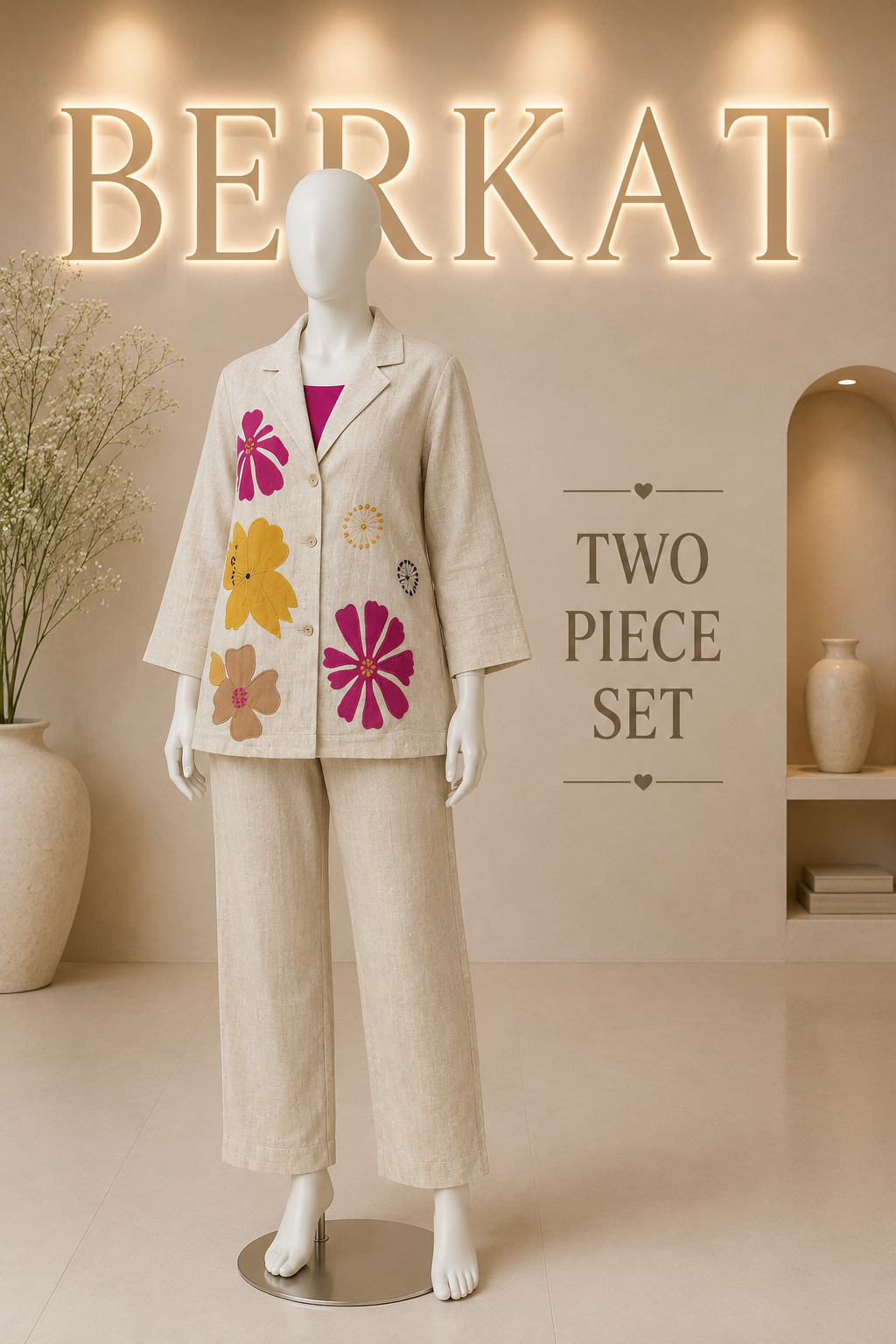Stylish Three Piece Co-ord Set