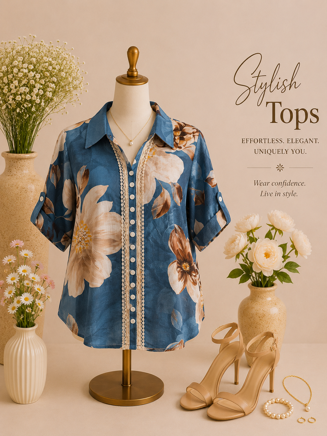 Imported Floral Shirt