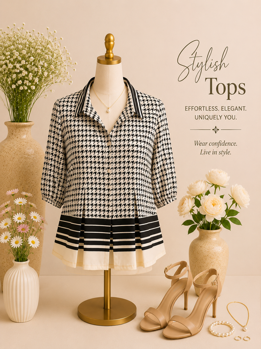 Beautiful Crepe Top