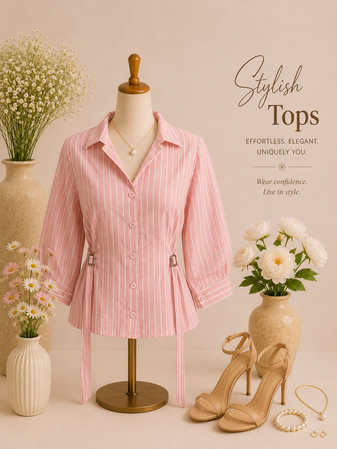 Stylish Stripe Top