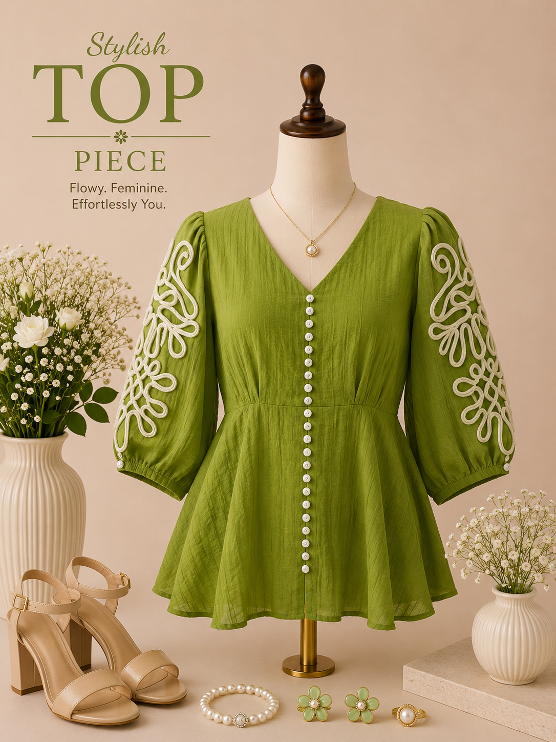 Peplum Style Top