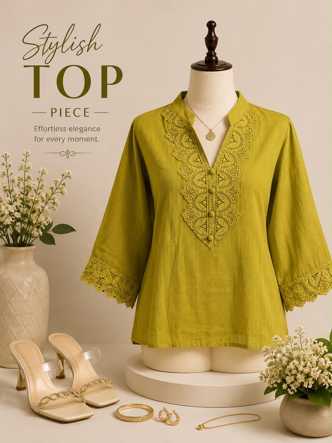 Ban Collar Top