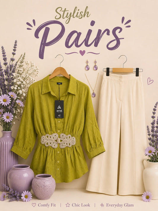 Elastic Western Top