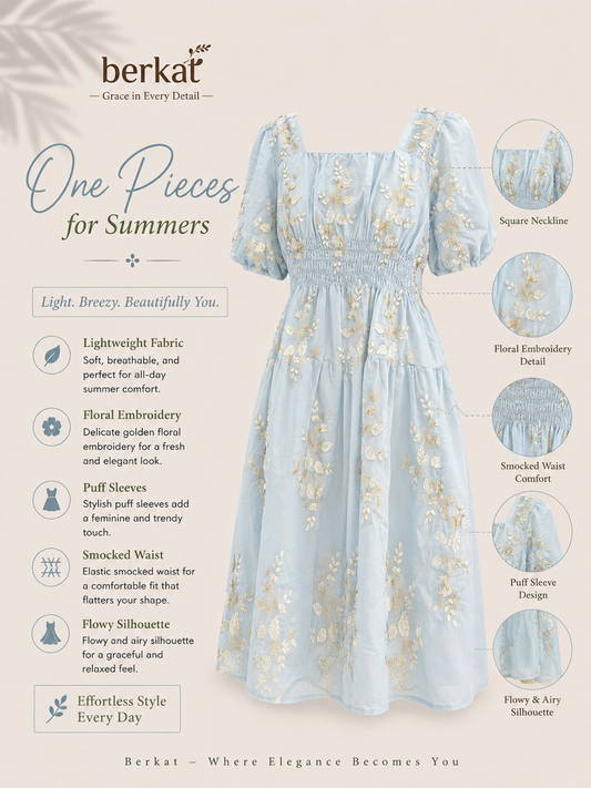 Organza Short One Piece