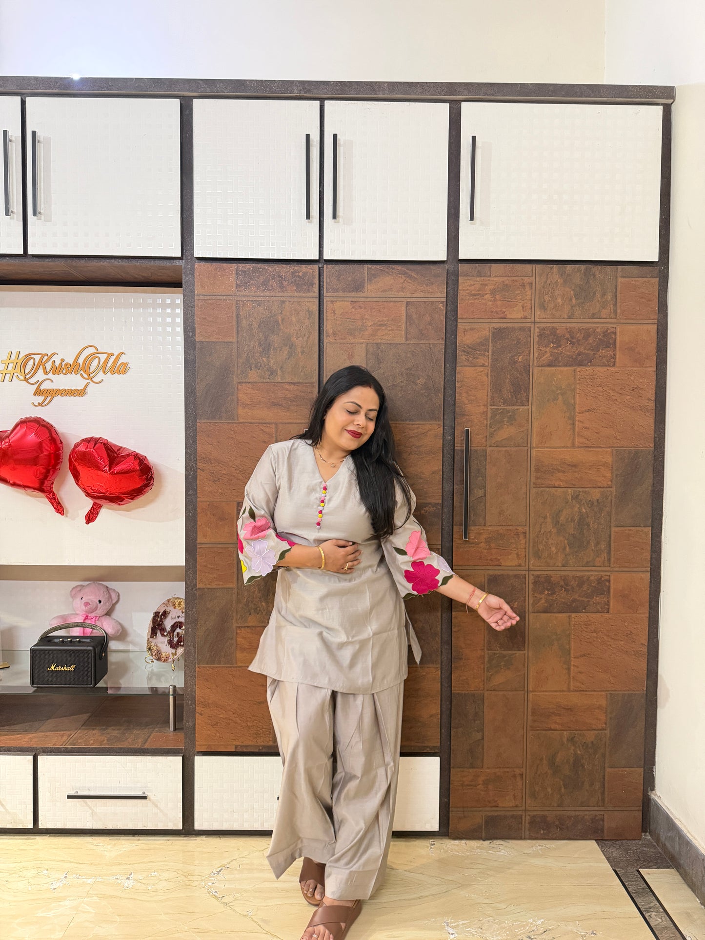 Grey Farshi Salwar