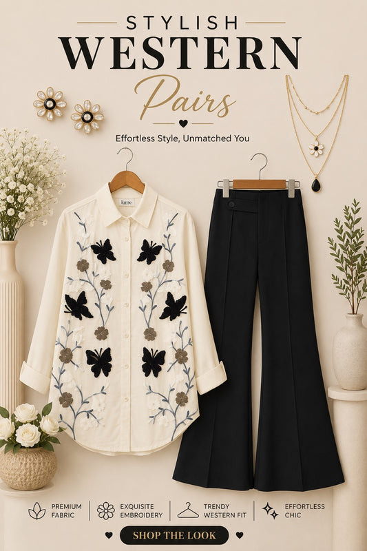 White Embroidered Shirt