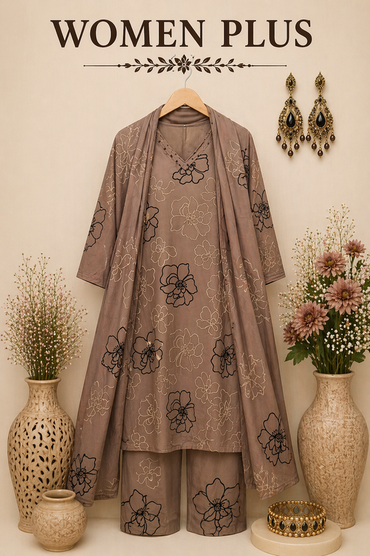 Organza Suit Set
