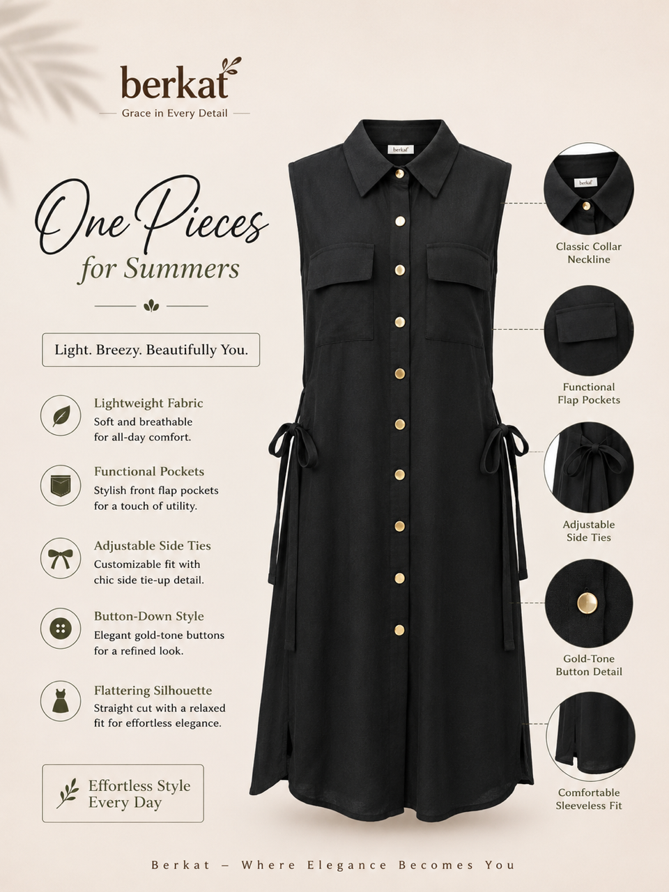 Imported Shirt Style One Piece