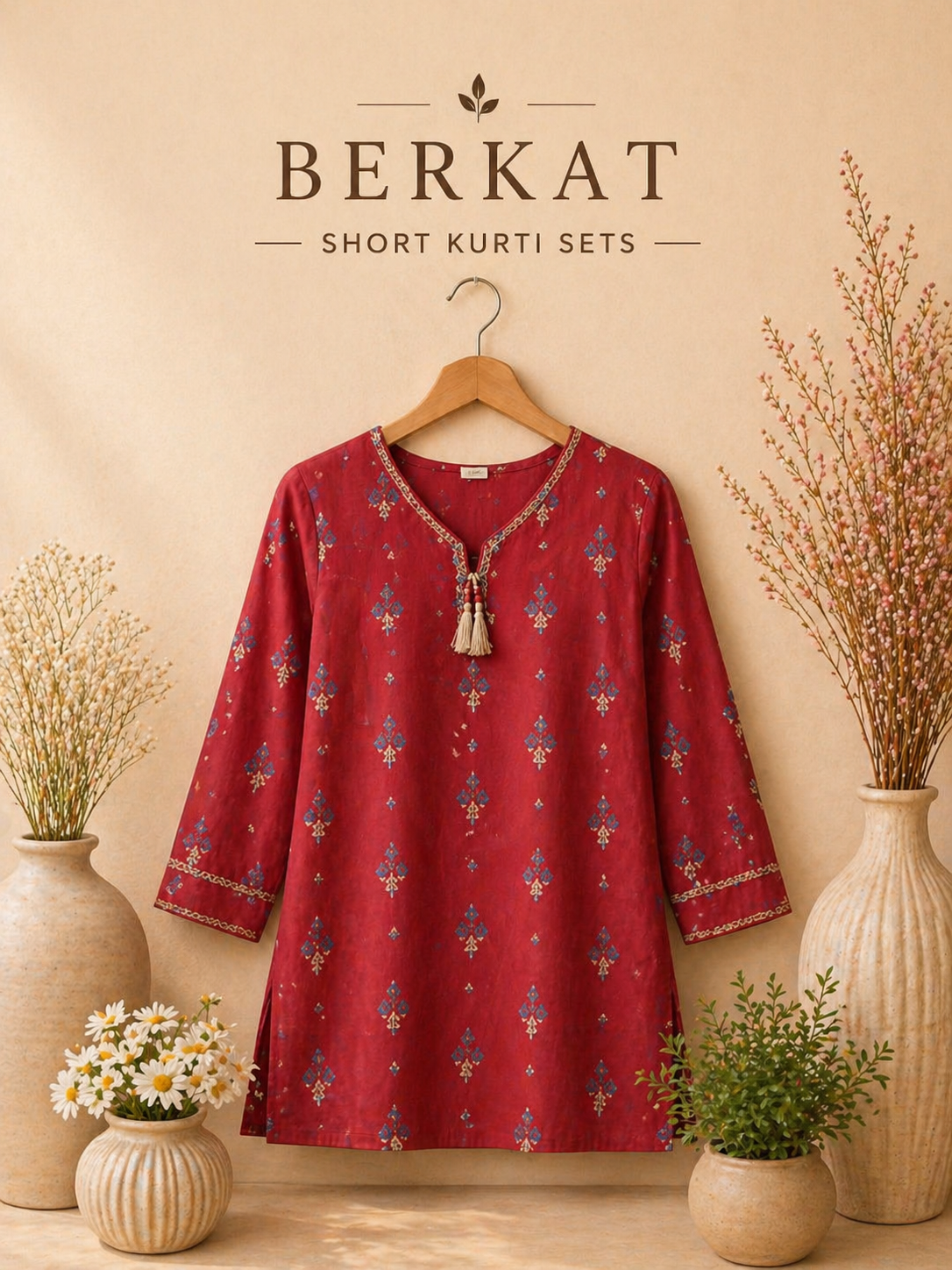 Flex Cotton Short Kurti
