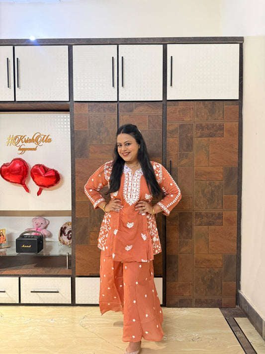 Thread Embroidered Co-ord Set