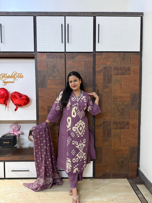 Premium Cotton Anarakali