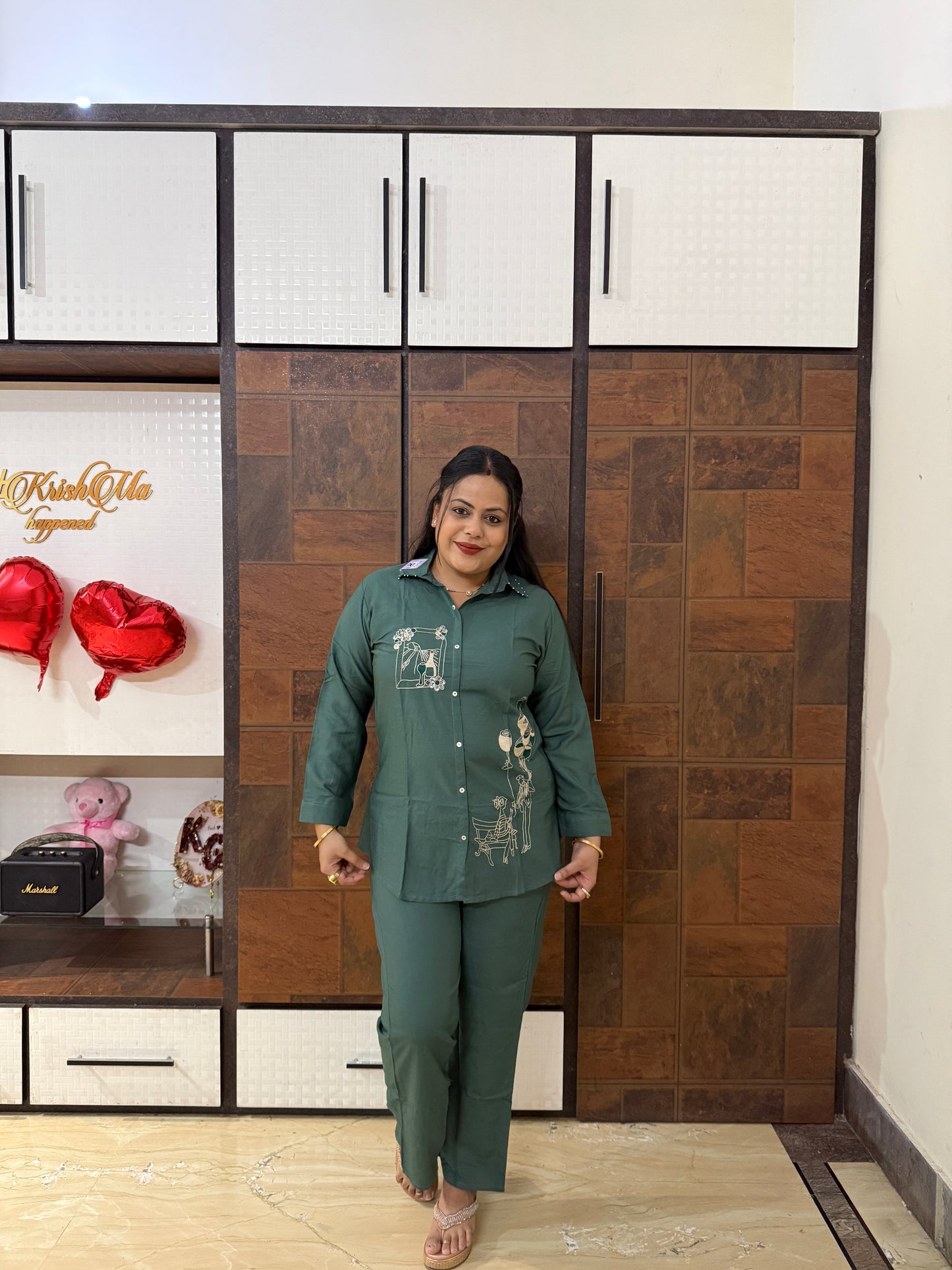 Heavy Rayon Routine Wear Co-ord Set