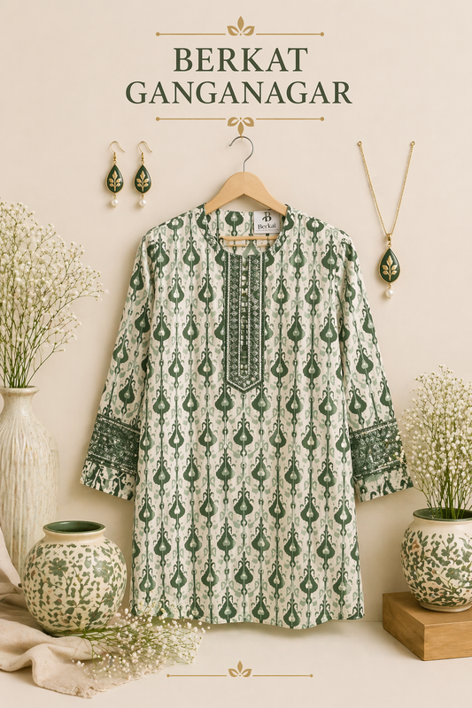 Rayon Printed Kurti