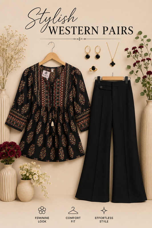 Peplum Style Short Kurti