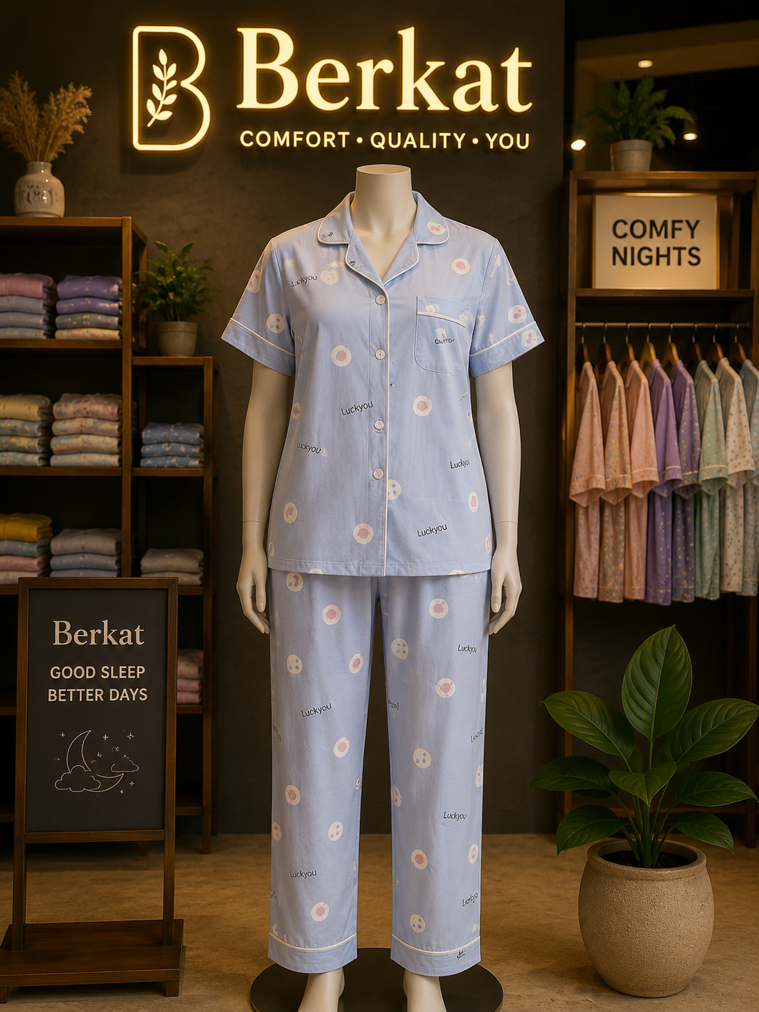 Imported Korean Night Suit