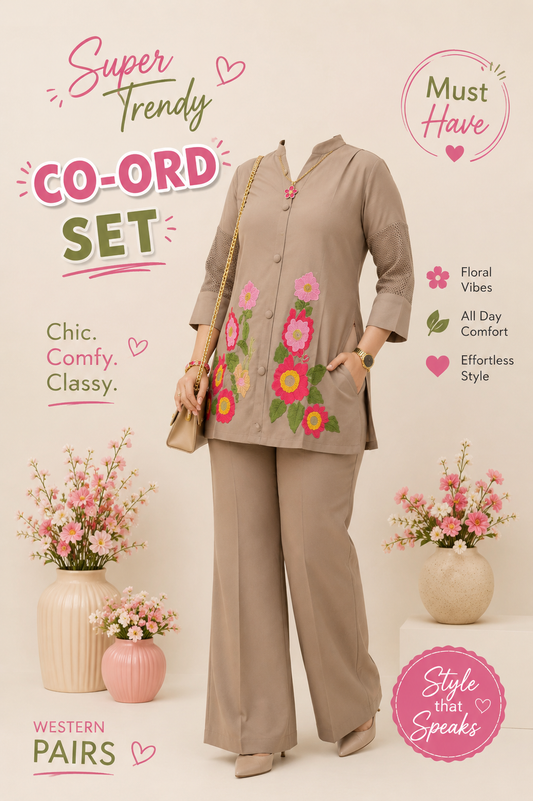 Flex Cotton Co-ord Set