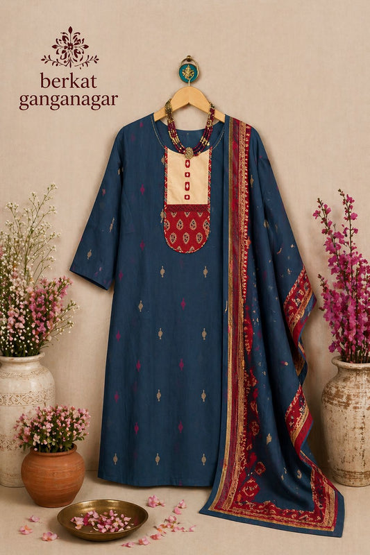 Flex Cotton Suit Set