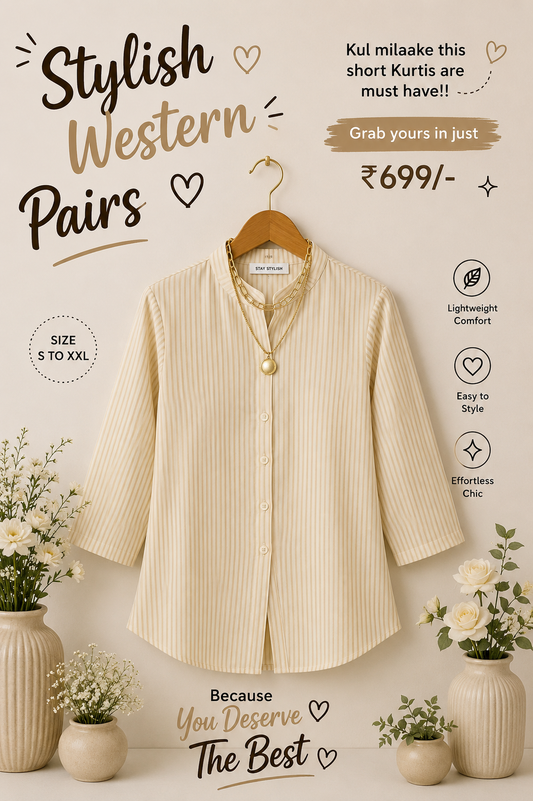 Flex Cotton Short Kurti