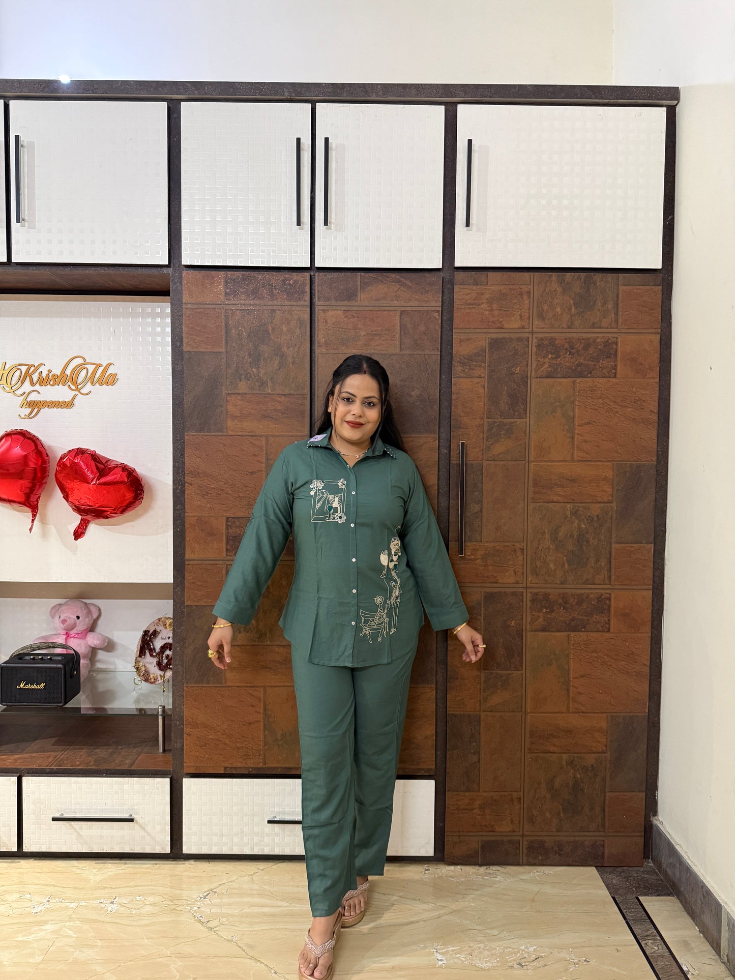 Heavy Rayon Routine Wear Co-ord Set