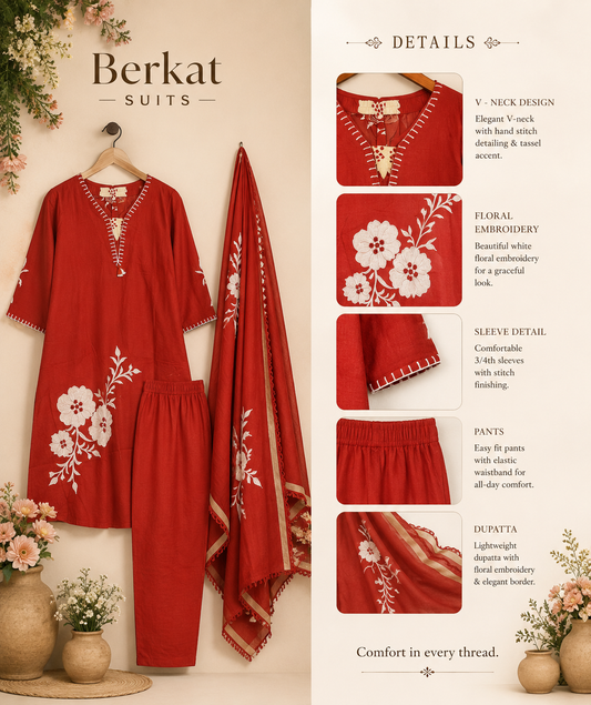 Pure Cotton Printed Suit Set