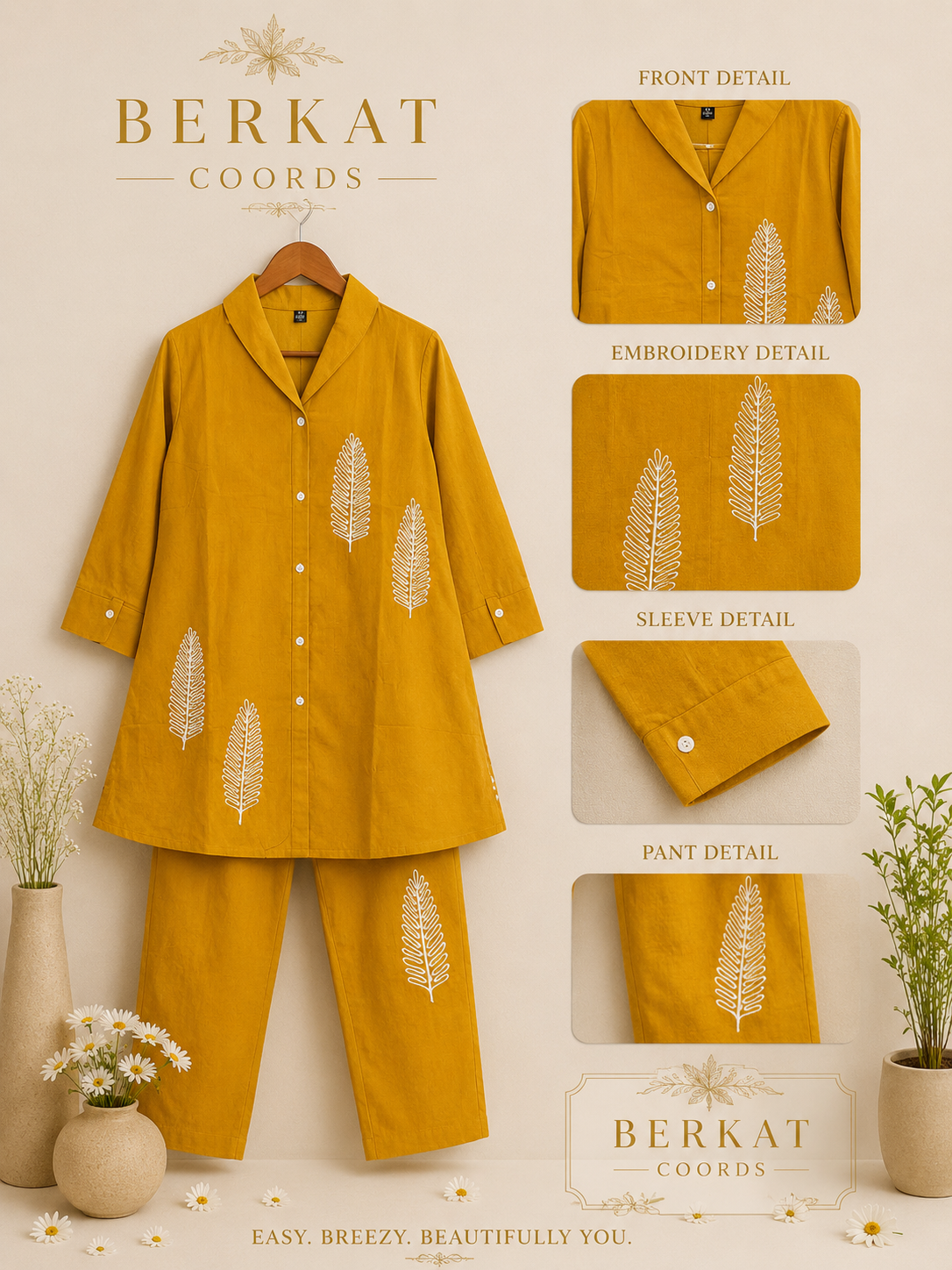 Premium Cotton Co-ord Set