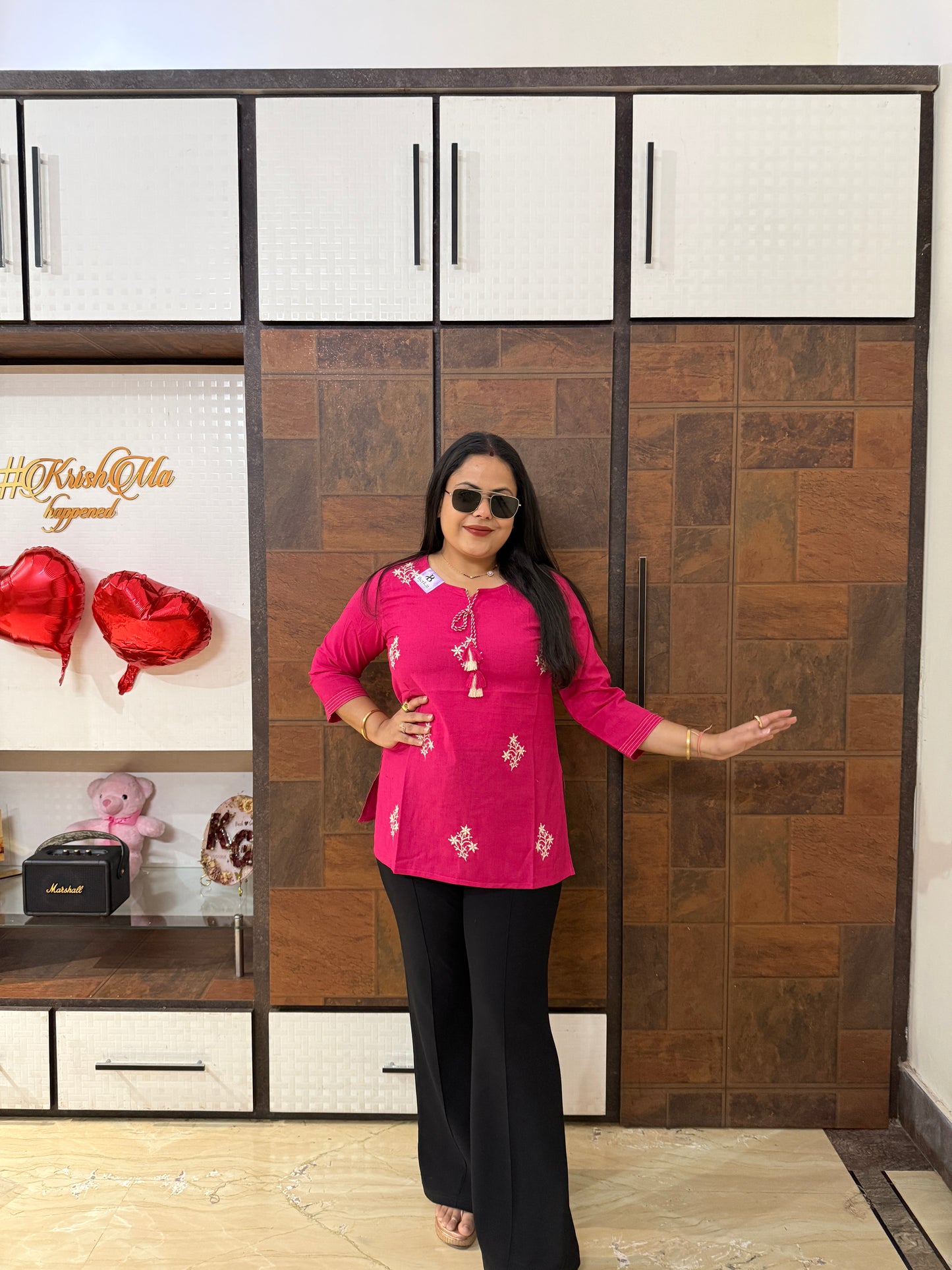 Embroidered Short Kurti