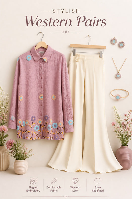 Thread Embroidered Shirt