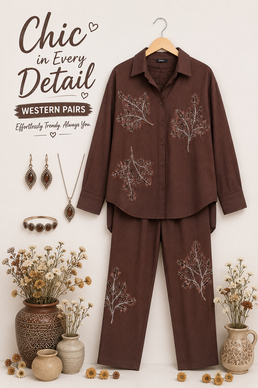Embellished Western Co-ord Set