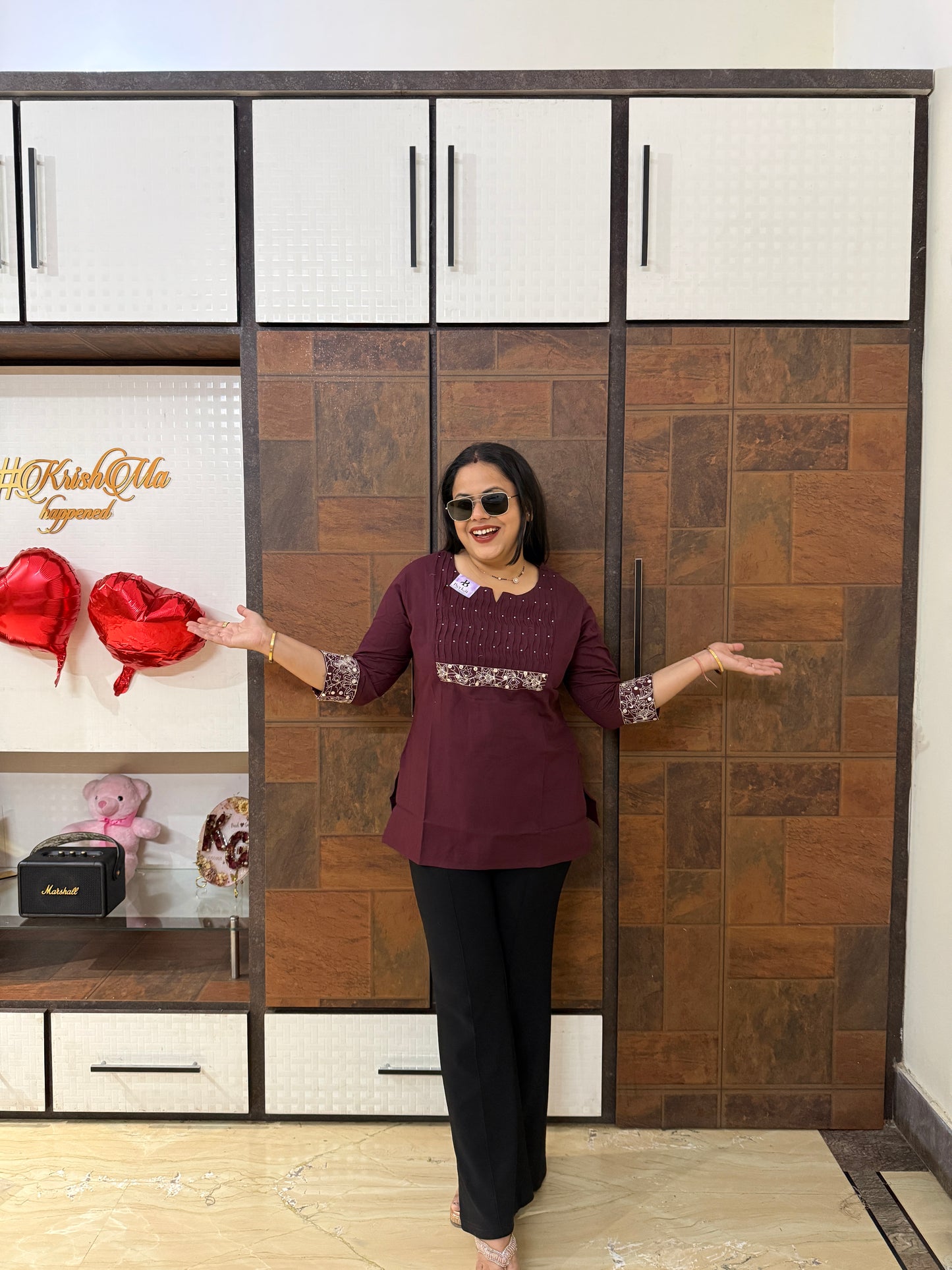 Embroidered Short Kurti