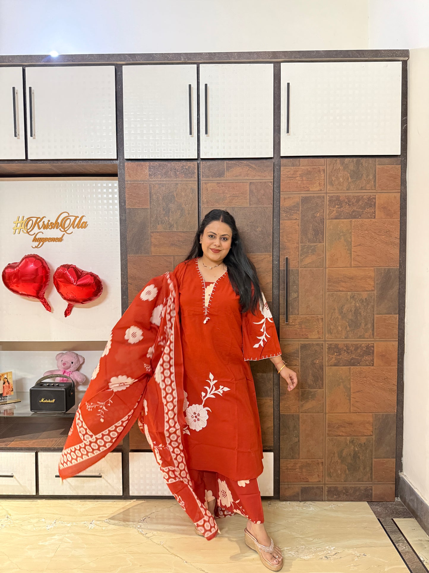 Pure Cotton Printed Suit Set