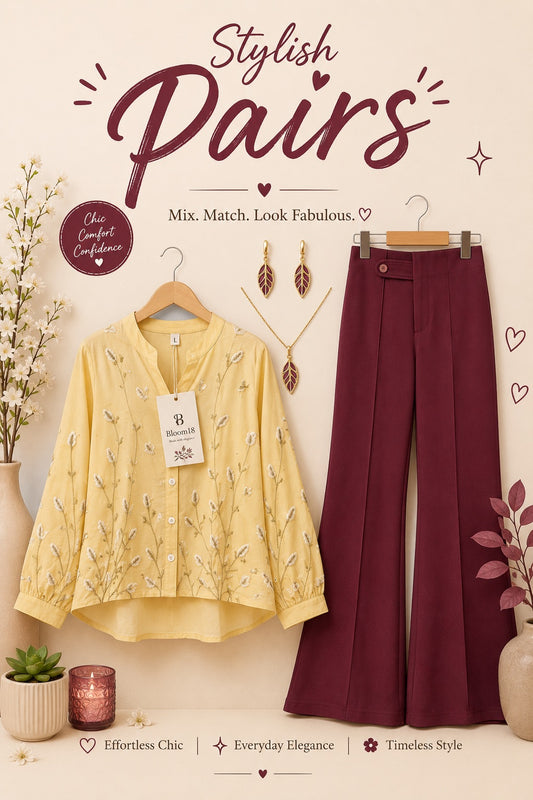Lemon Embroidered Shirt
