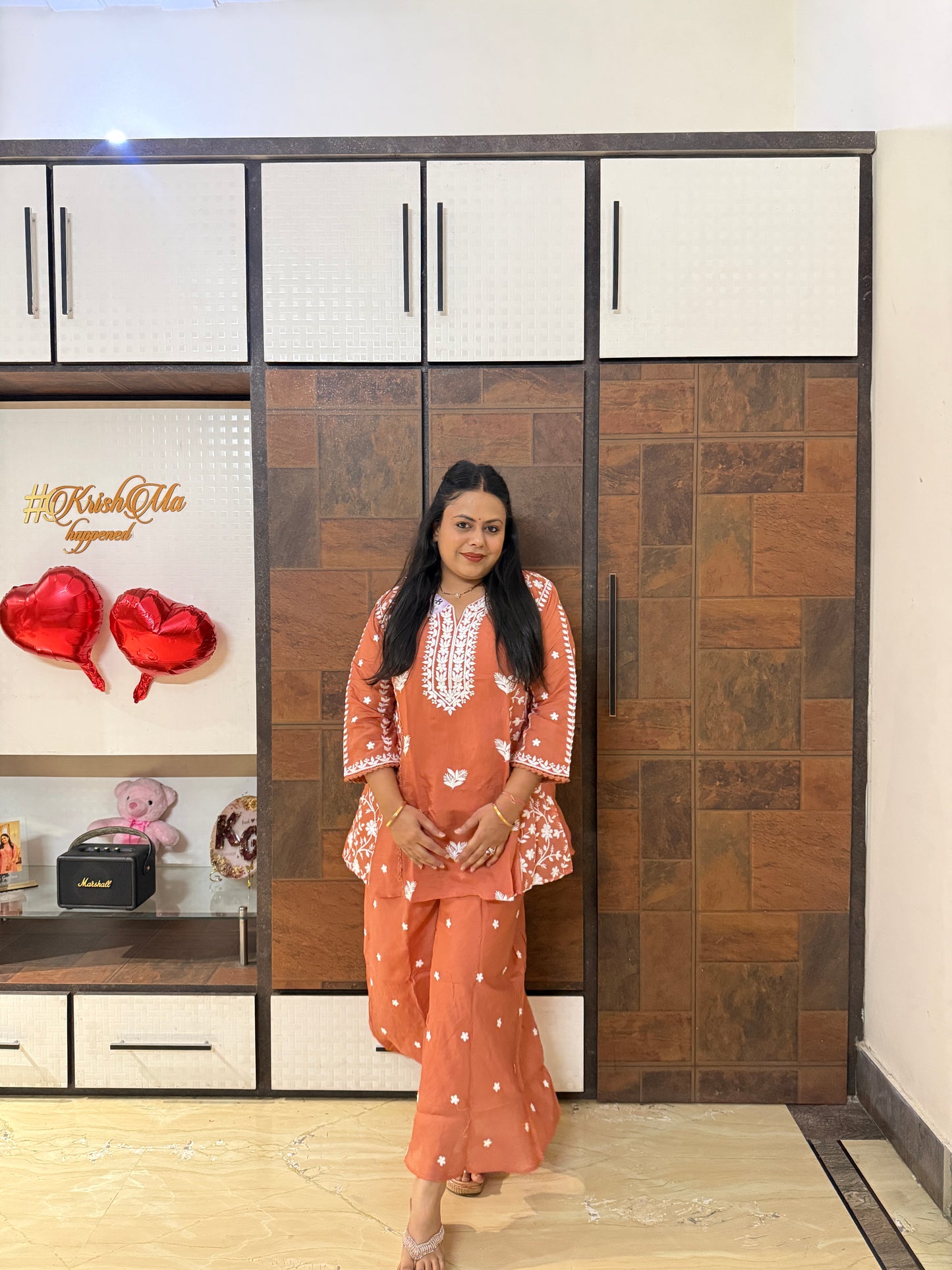 Thread Embroidered Co-ord Set