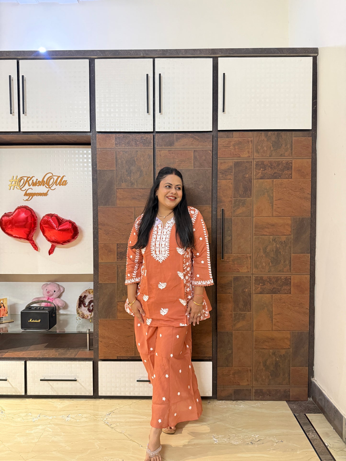 Thread Embroidered Co-ord Set