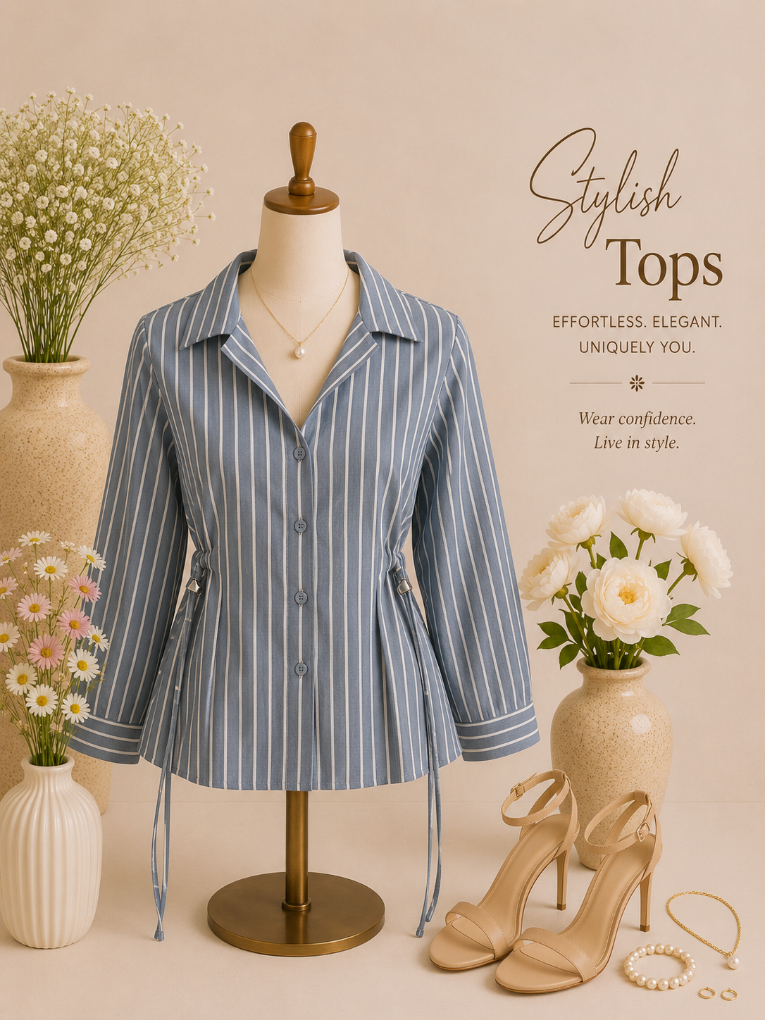 Stylish Stripe Top