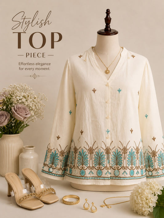Short Kurta Style Top
