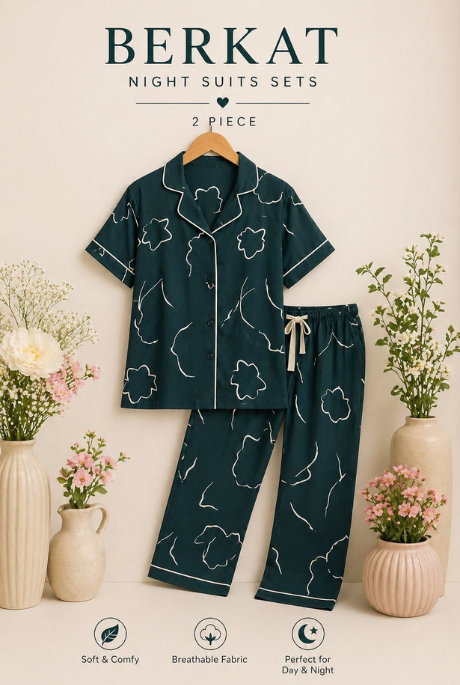 Emerald Star Night Suit