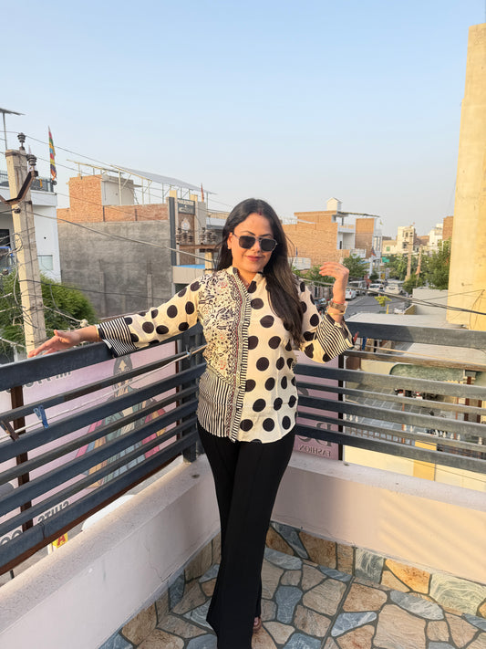 Printed Short Kurti