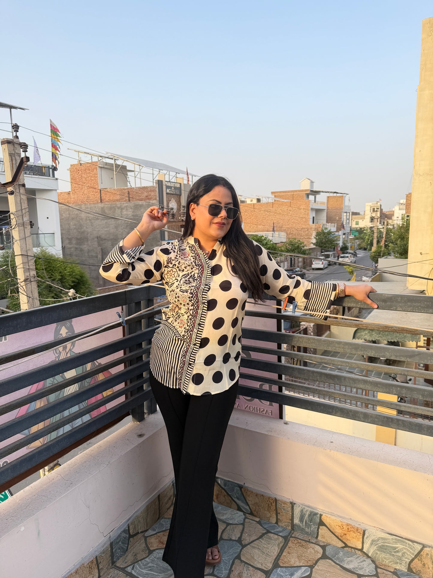 Printed Short Kurti