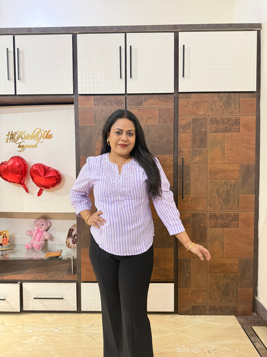 Short Kurta Style Top