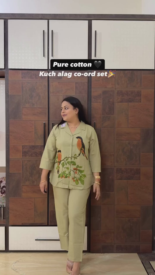 Flex Cotton Co-ord Set