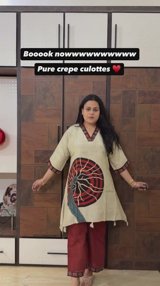 Pure Crepe Cullottes