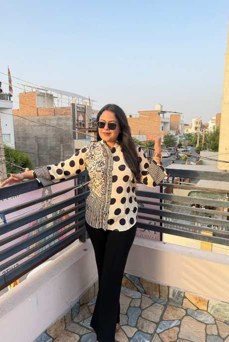 Printed Short Kurti
